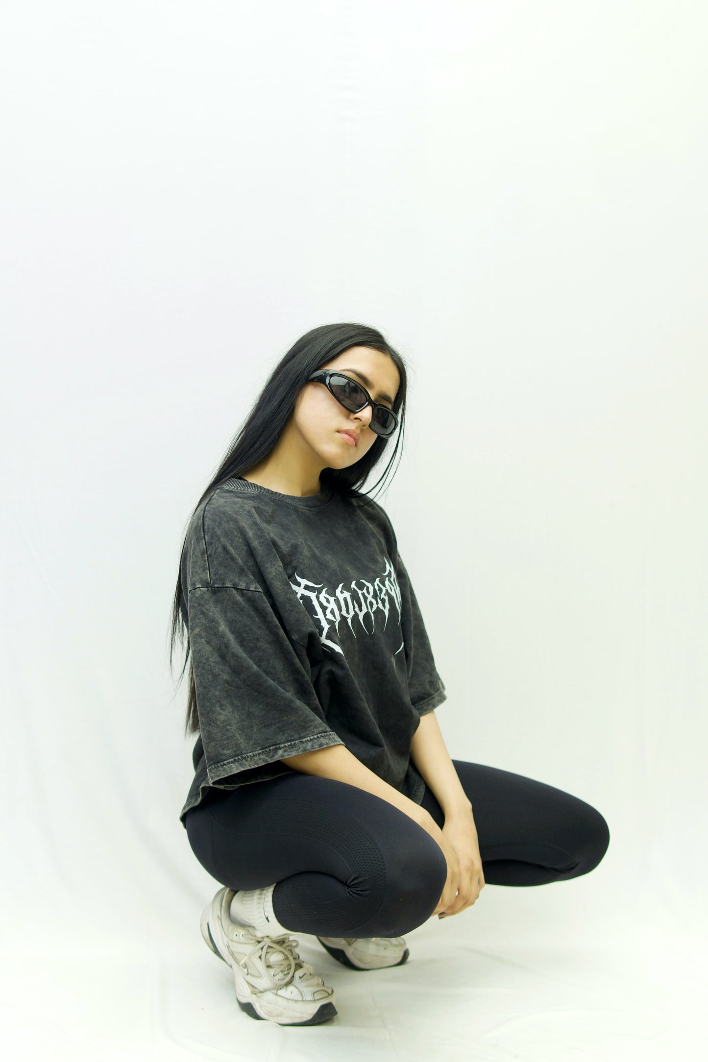 Apexlord Acidwash oversized T shirt