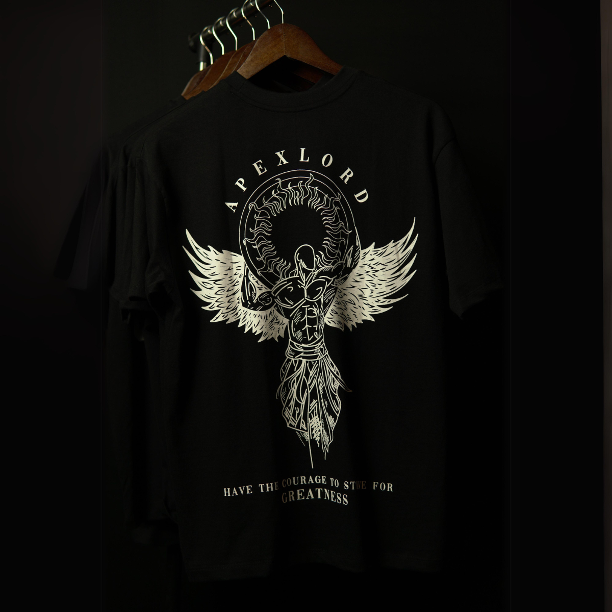 Greek god oversize printed T shirt