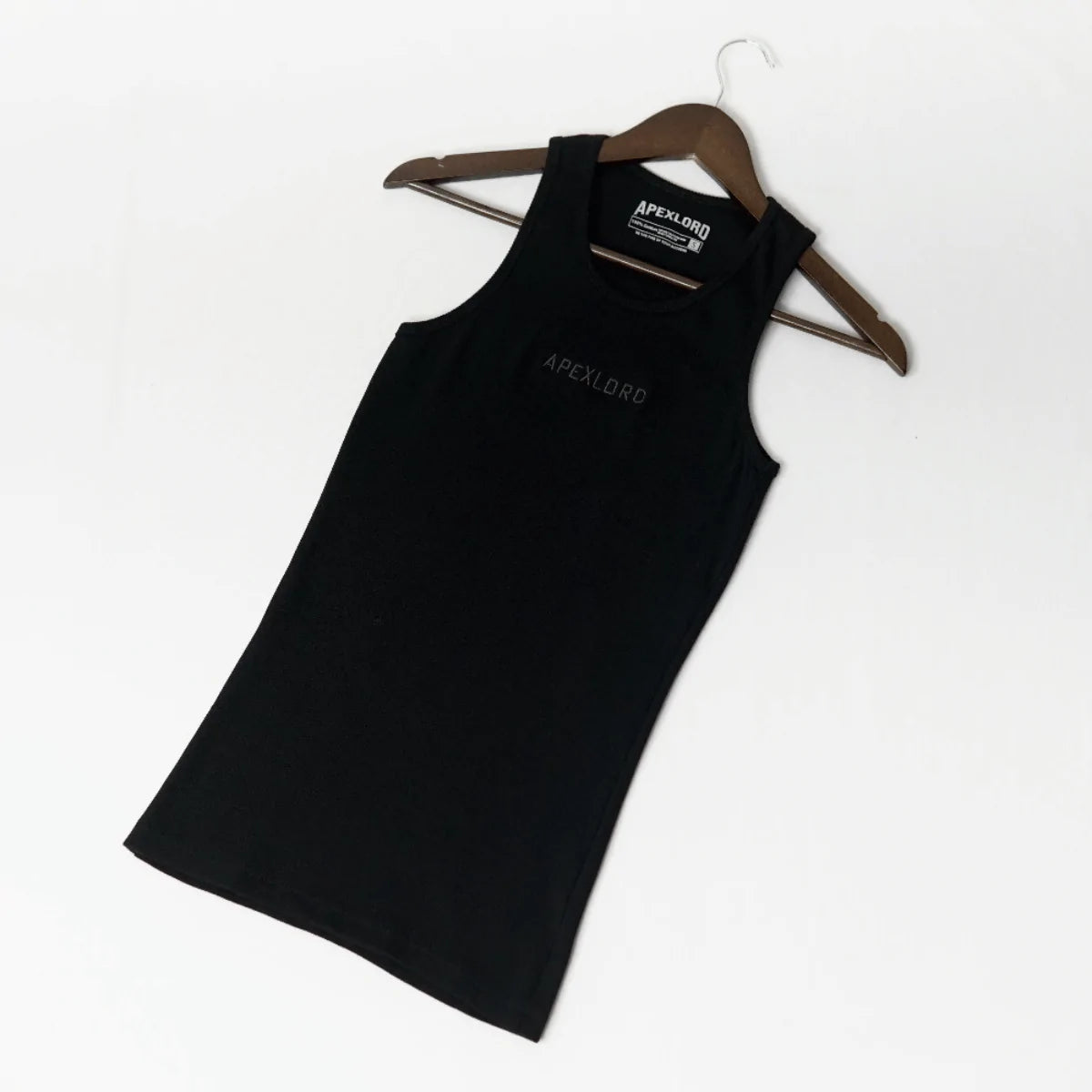 Black Ribbed Tank
