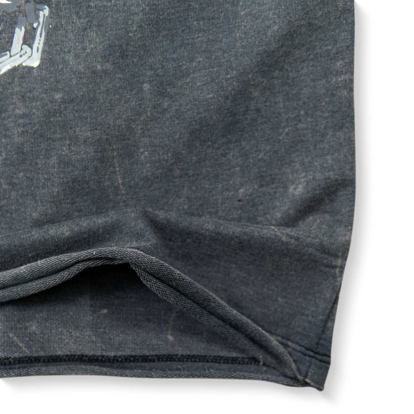 Acidwash Rugged Pitbull Cut Off Hoodies