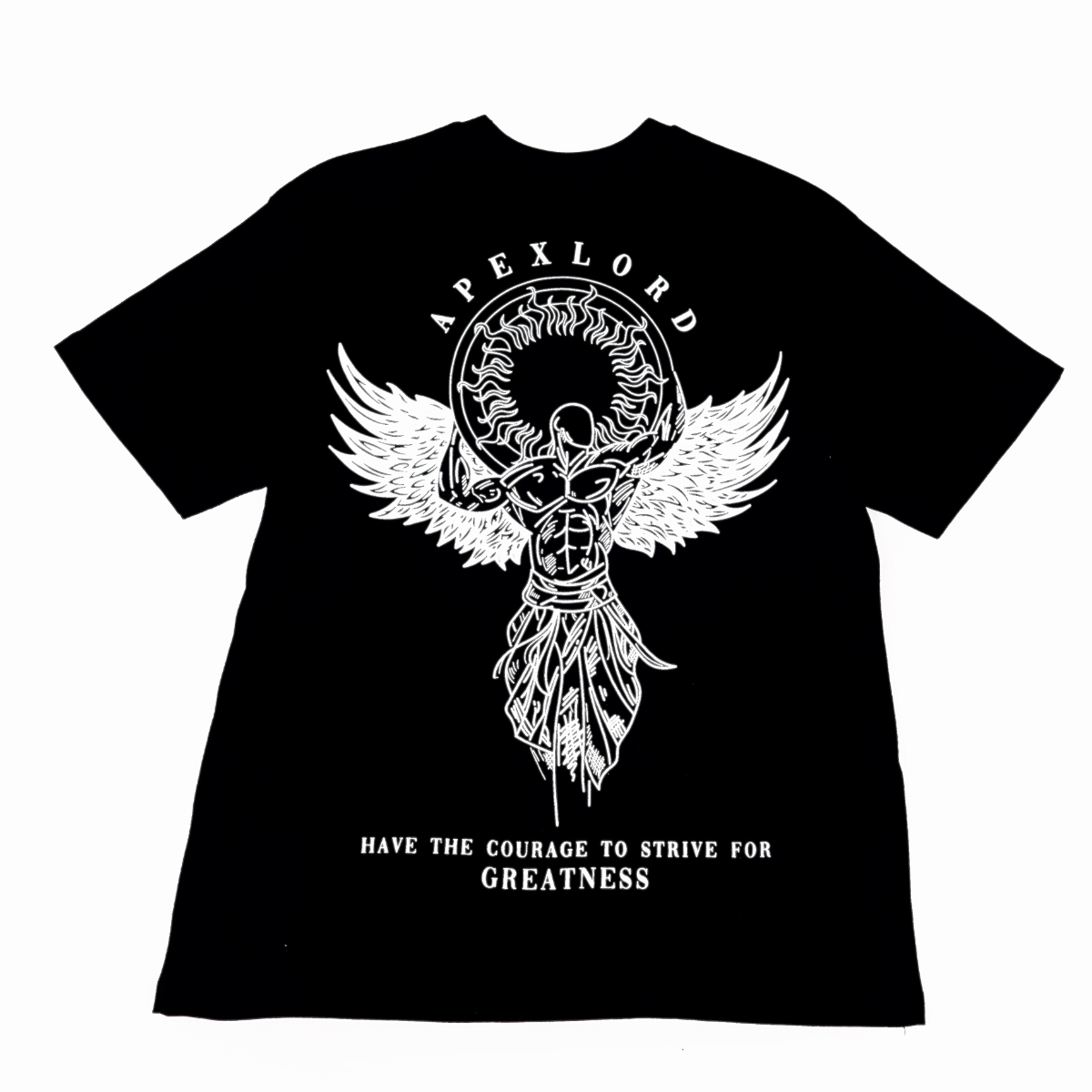 Greek god oversize printed T shirt