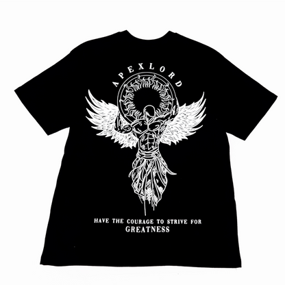 Greek god oversize printed T shirt