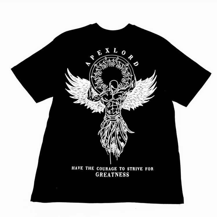 Greek god oversize printed T shirt