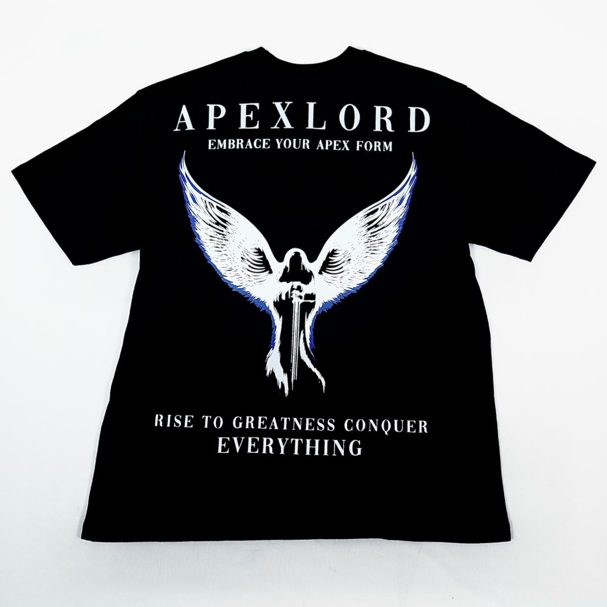 Rise to greatness oversize printed T-shirt