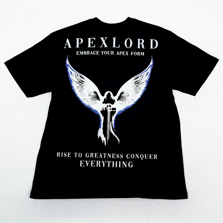 Rise to greatness oversize printed T-shirt