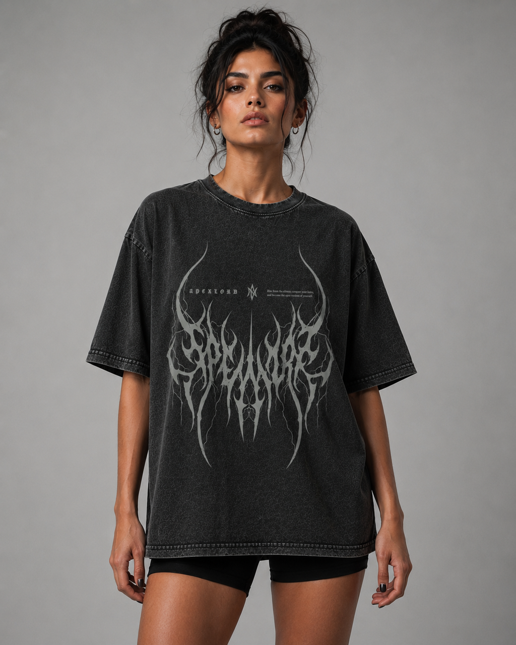 Vintage Fade Wash — Conquest Sigil Oversize T-Shirt