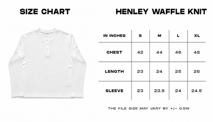 Henley T-shirt White