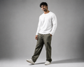 Henley T-Shirt White