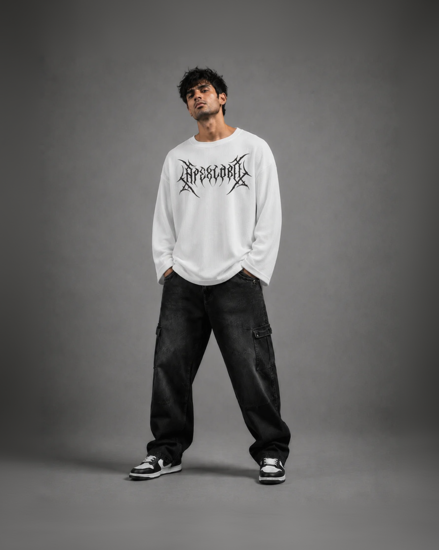 sigil oversize waffle T-
