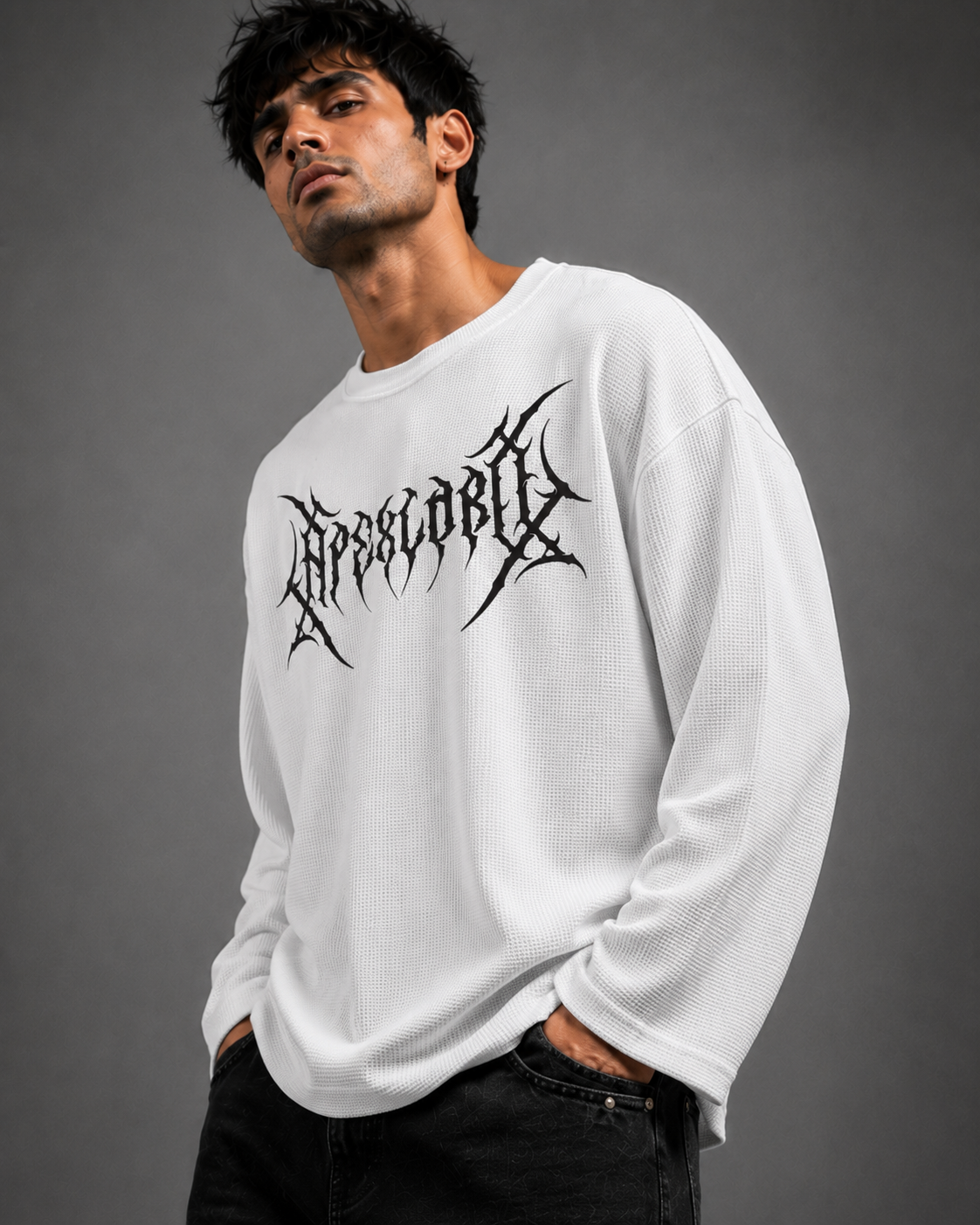 sigil oversize waffle T-