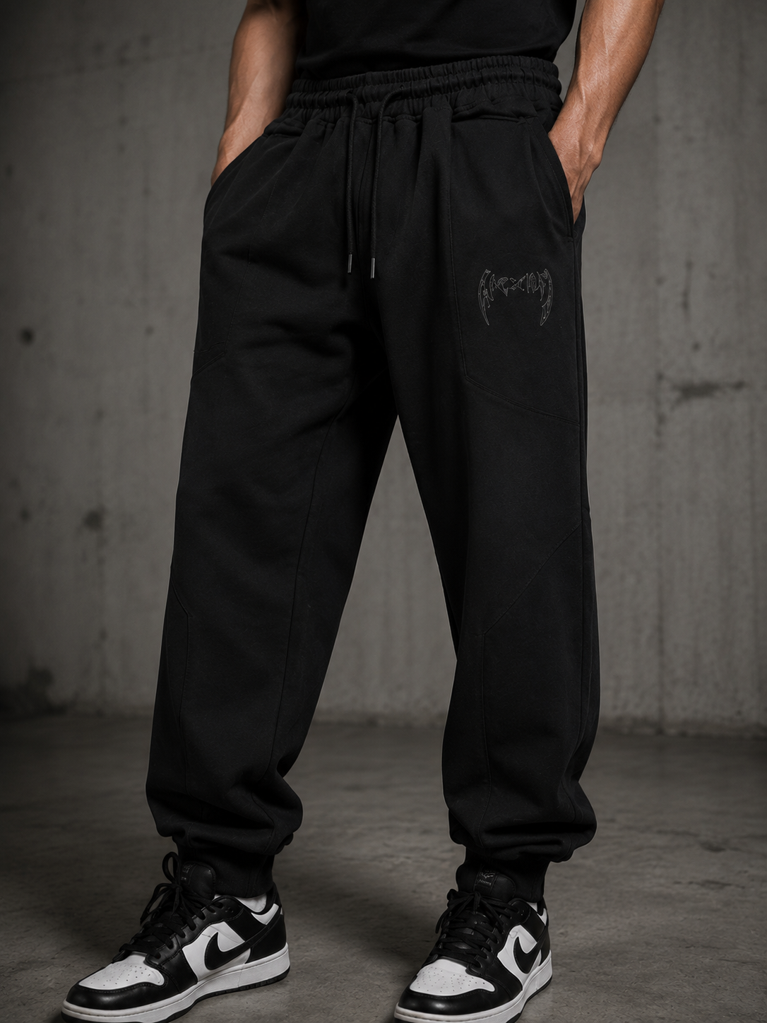 Apex Black Stealth Joggers
