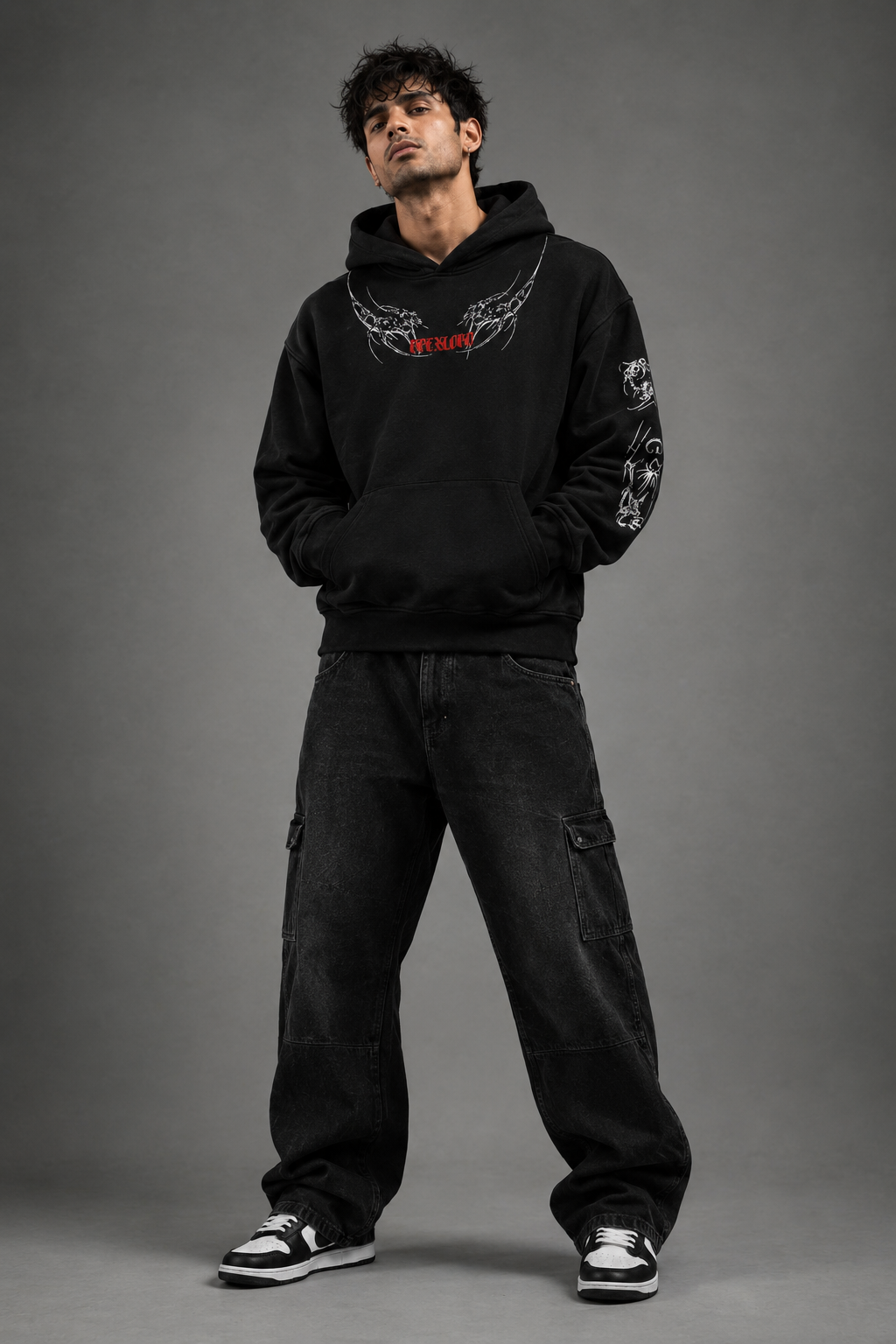 Apex gothic hoodie