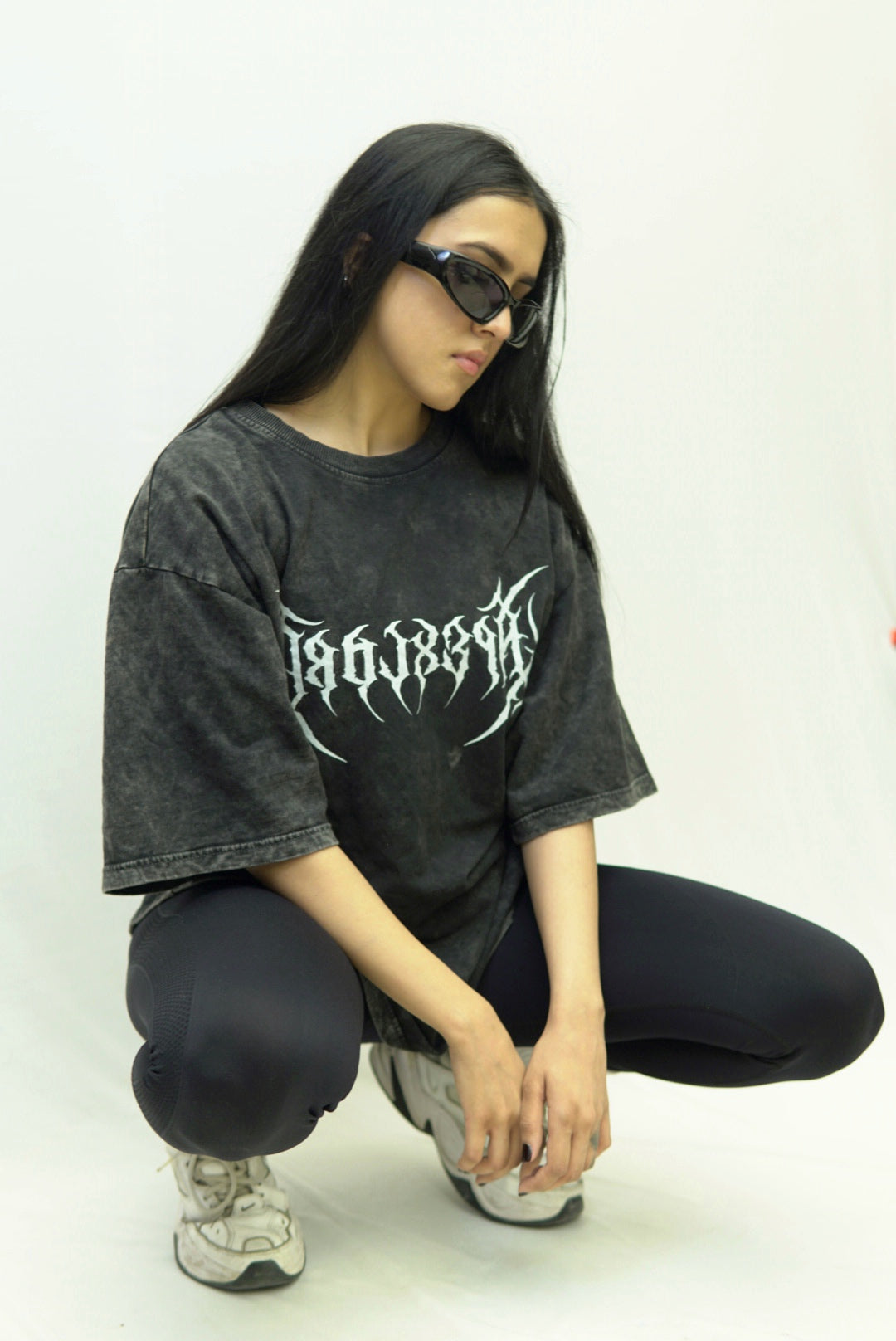 Apexlord Acidwash oversized T shirt