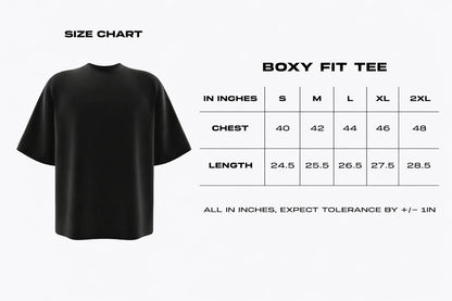 Star Statement Denim Wash Boxy Fit T-shirt