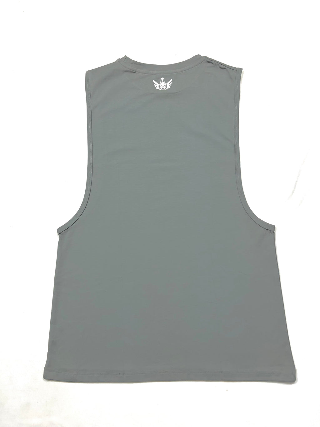 Apexlord Printed Grey Tank Top