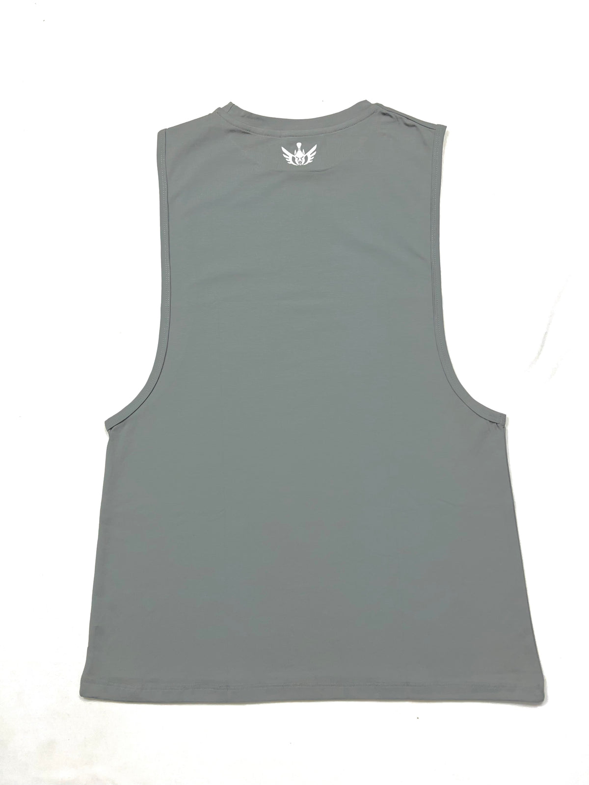 Apexlord Printed Grey Tank Top