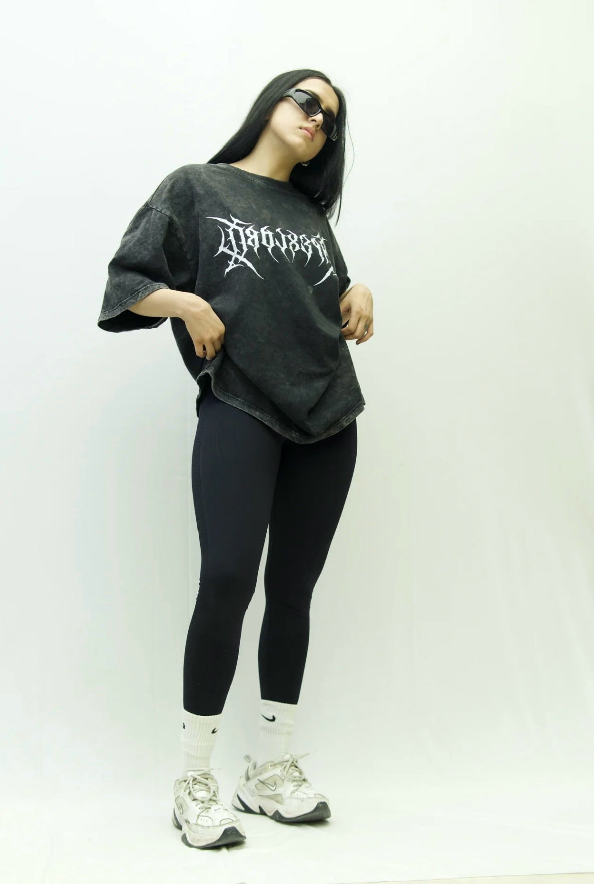 Apexlord Acidwash oversized T shirt