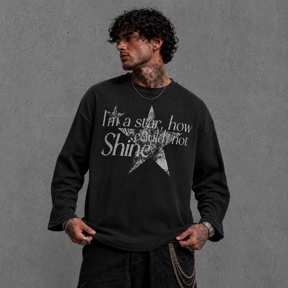 Star waffle t-shirt