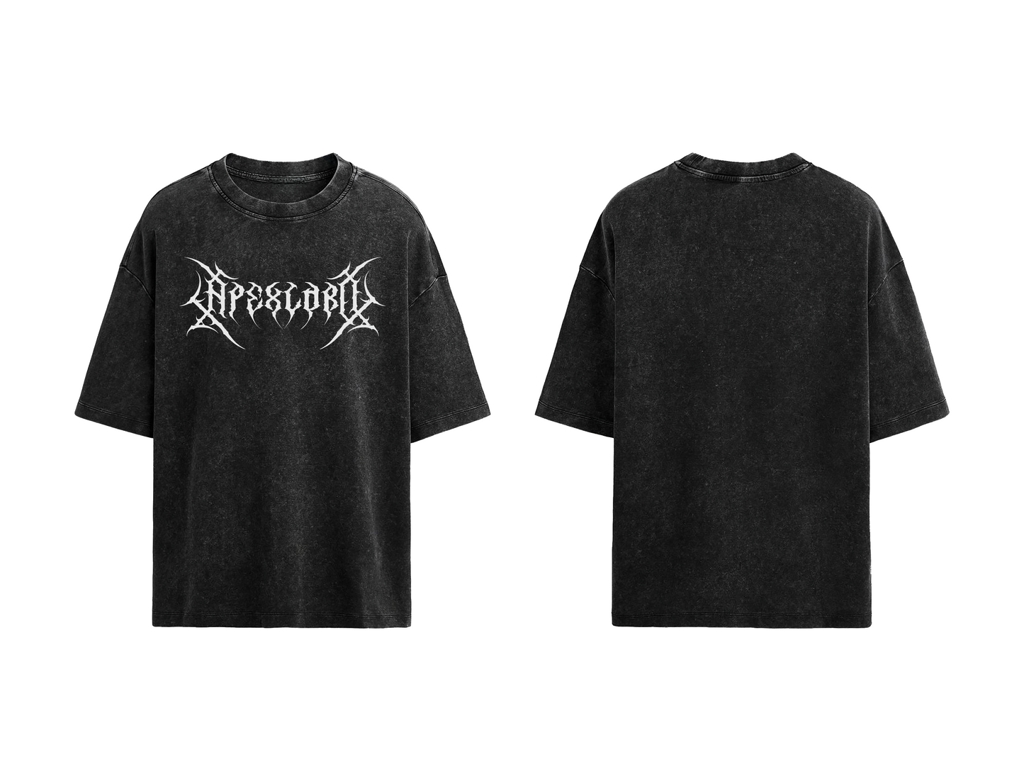 Apexlord Acidwash oversized T shirt
