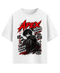 White Oversized T-shirt Front Design