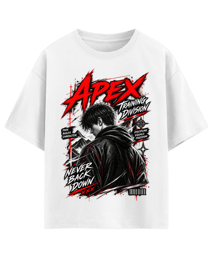 White Oversized T-shirt Front Design