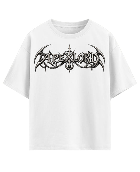 White Oversized T-shirt Front Design