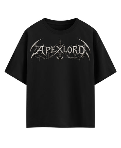 Black Oversized T-shirt Front Design