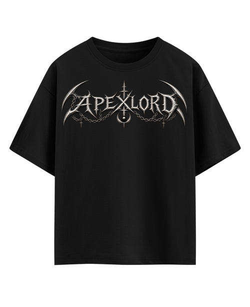 Black Oversized T-shirt Front Design