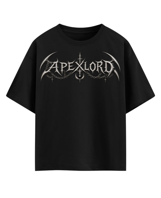 Black Oversized T-shirt Front Design