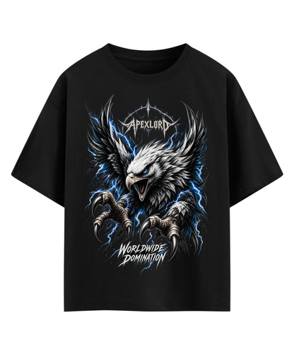 Black Oversized T-shirt Front Design