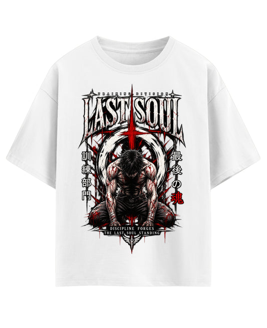 White Oversized T-shirt Front Design