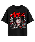 Black Oversized T-shirt Front Design