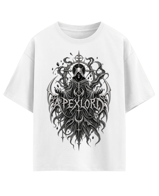 White Oversized T-shirt Front Design