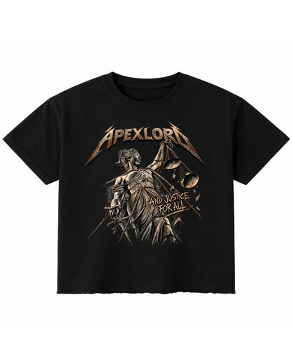 Black Boxy Fit T-shirt Front Design