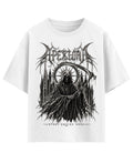 White Oversized T-shirt Front Design