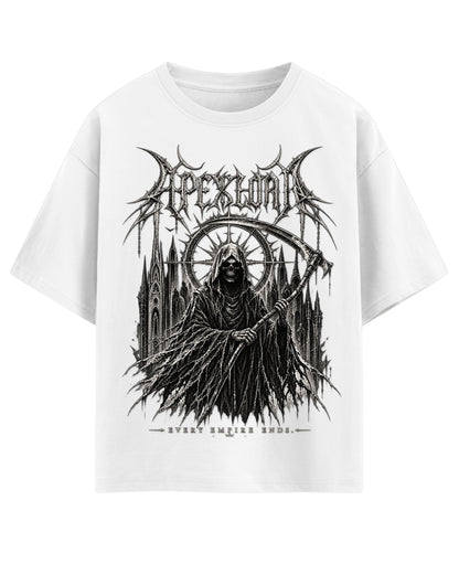 White Oversized T-shirt Front Design