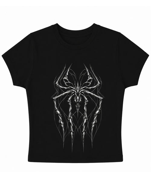 Black Baby Tee Front Design