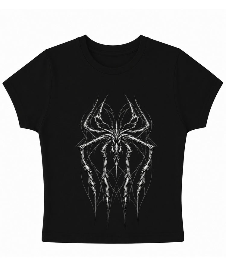 Black Baby Tee Front Design