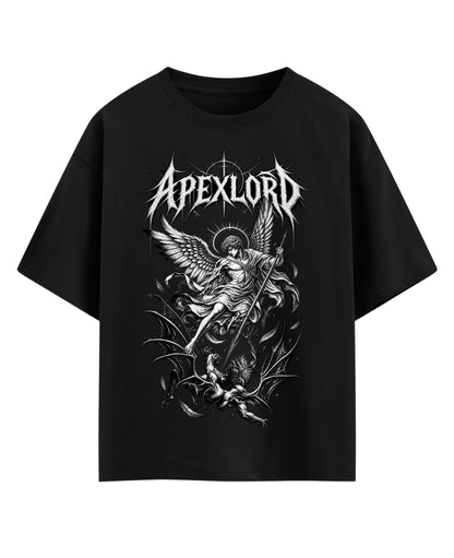 Black Oversized T-shirt Front Design