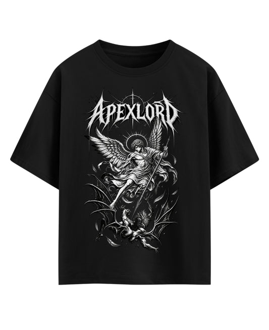 Black Oversized T-shirt Front Design