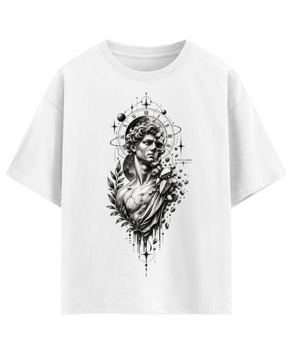 White Oversized T-shirt Front Design