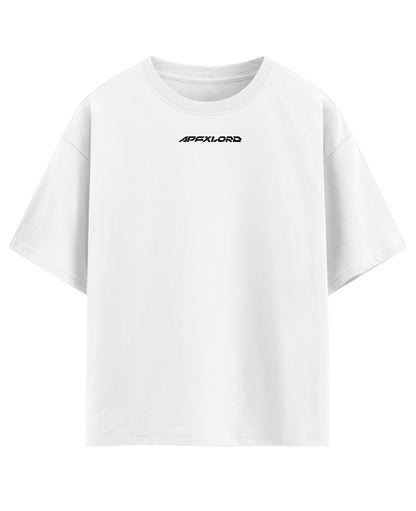 White Oversized T-shirt Front Design