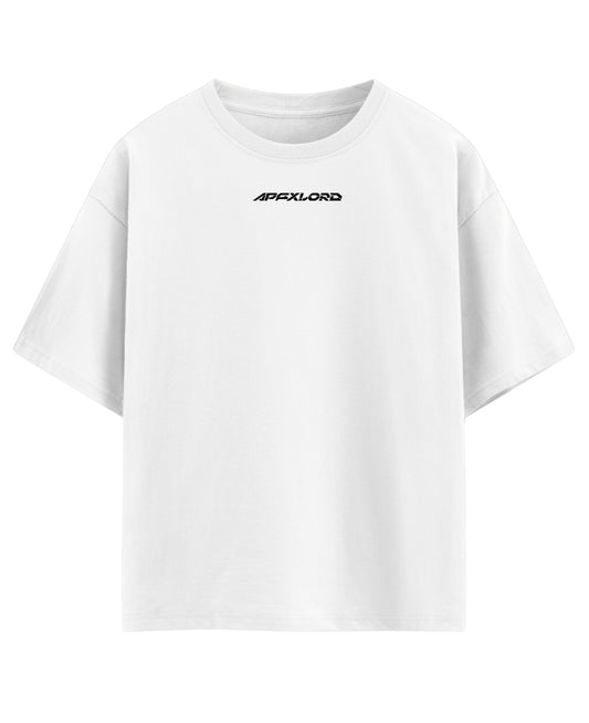 White Oversized T-shirt Front Design