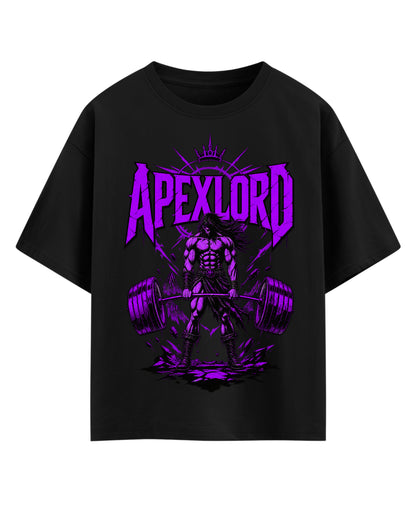 Black Oversized T-shirt Front Design
