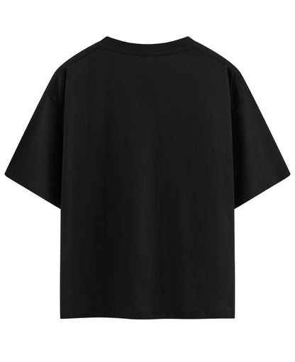 Black Oversized T-shirt Back Design