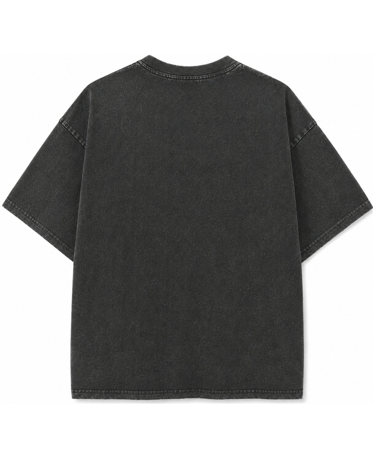 Vintage Fade Wash Oversized T-shirt Back Design