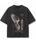 Vintage Fade Wash Oversized T-shirt Front Design