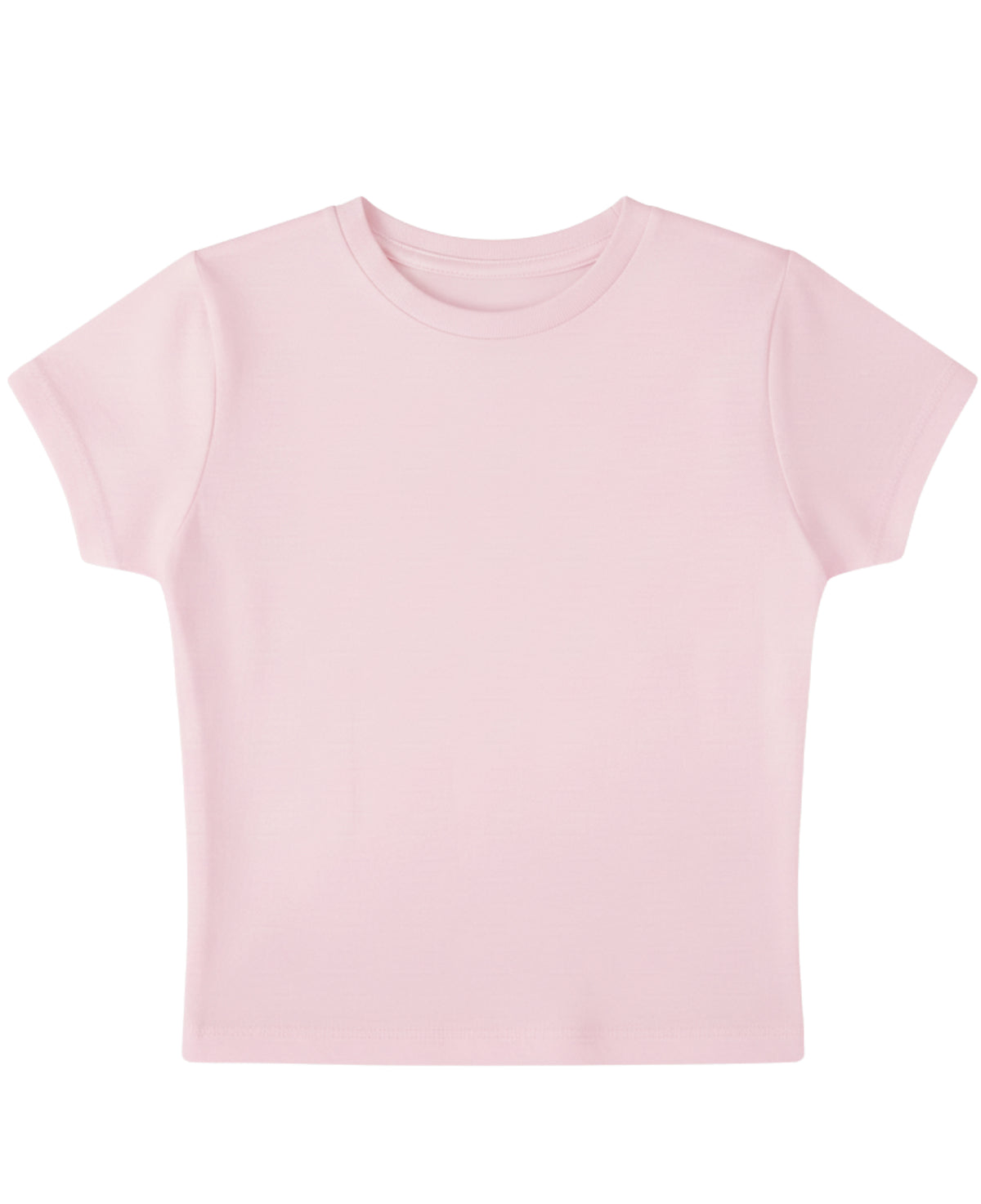 Baby Pink Baby Tee Front Design