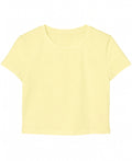 Butter Yellow Baby Tee Front Design