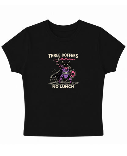 Black Baby Tee Front Design
